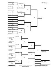 Tri-State Brackets 2012 - Wrestling in Washington State and beyond