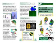 Human Modeling Lab - Wayne State University