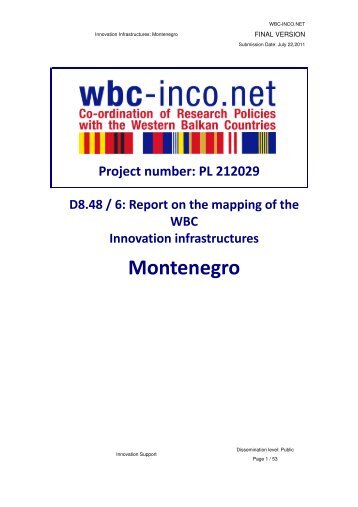 Montenegro - WBC-INCO Net