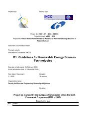 D1: Guidelines for Renewable Energy Sources ... - WBC-INCO Net