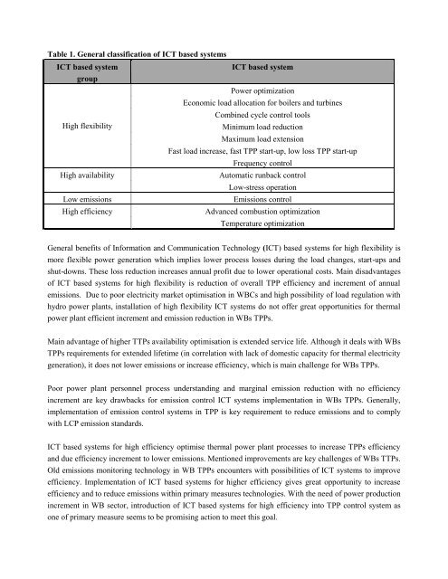 Improvement of Environmental Aspects of Thermal Power Plant ...