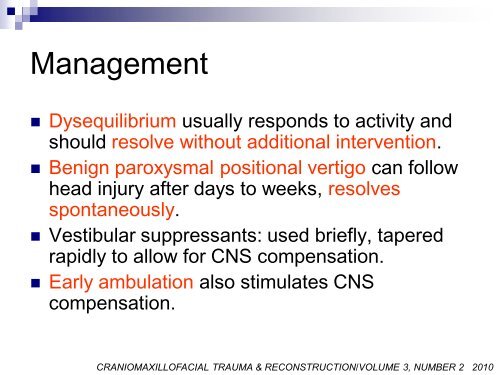 Management of Temporal Bone Trauma Craniomaxillofacial trauma ...