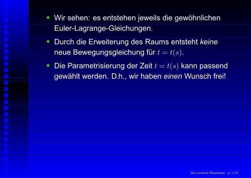 Der „erweiterte Phasenraum“ und seine Anwendungen - GSI