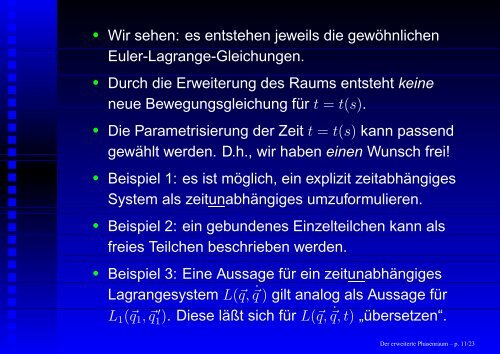 Der „erweiterte Phasenraum“ und seine Anwendungen - GSI