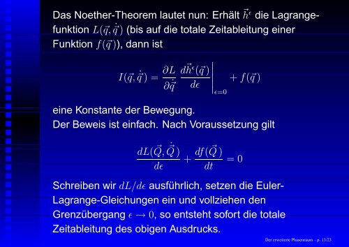 Der „erweiterte Phasenraum“ und seine Anwendungen - GSI