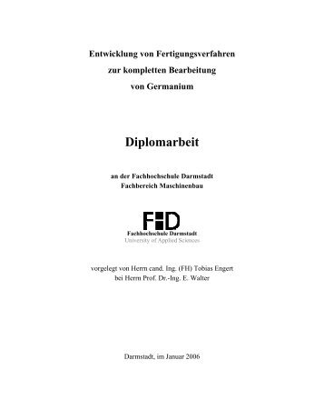 Diplomarbeit - GSI