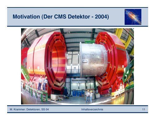 Detektoren in der Hochenergiephysik