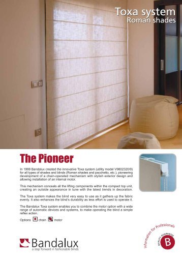 System Toxa. Roman blind.pdf - Bandalux