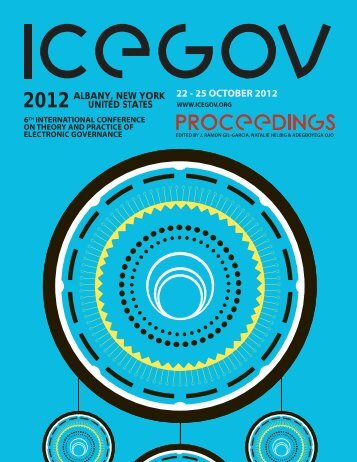 icegov2012 proceedings