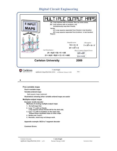 Five Variable Karnaugh Maps