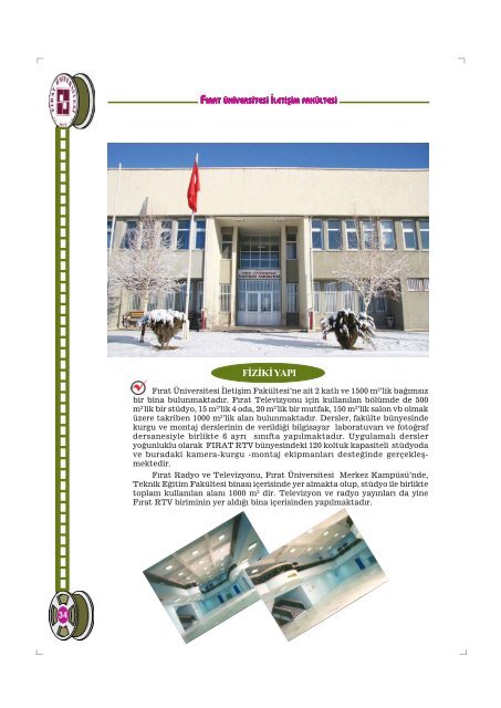 İletişim Fakültesi Tanıtım Kitapçığı - Fırat Üniversitesi