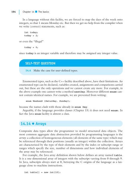 Software Engineering for Students A Programming Approach