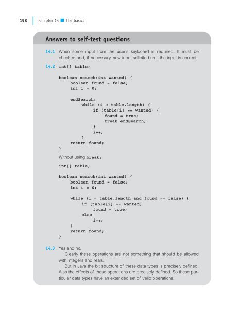 Software Engineering for Students A Programming Approach