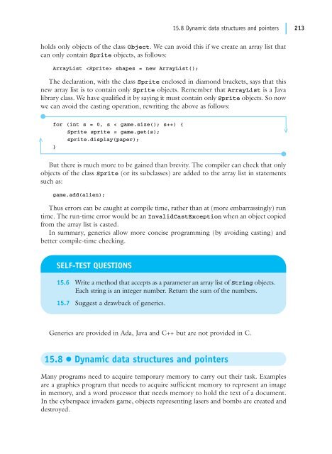 Software Engineering for Students A Programming Approach