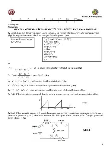 Butunleme Sınav Sorusu ve Cevapları (.pdf)