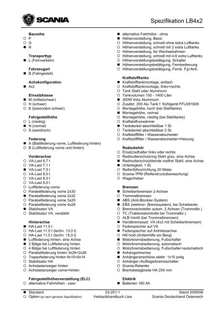 Spezifikation Lb4x2