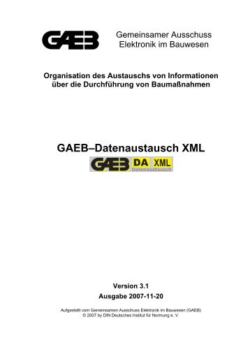 Leistungsverzeichnis (LV) - Architext Software Gmbh
