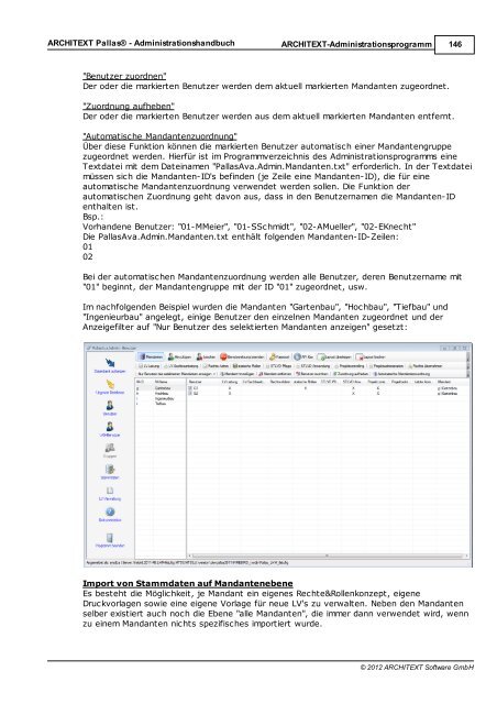 Verteilte Datenbanken (Multi-Db-Verfahren) - Architext Software ...