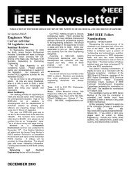 DECEMBER 2003 Engineers Meet 2005 IEEE Fellow ... - Njit