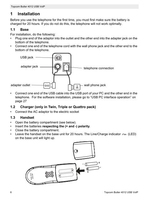 butler 4012 usb voip - Quick.cz