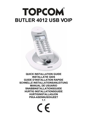 butler 4012 usb voip - QUICK.cz