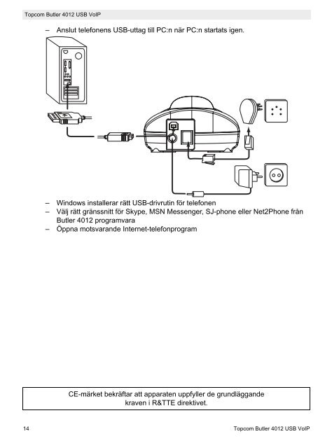 butler 4012 usb voip - QUICK.cz