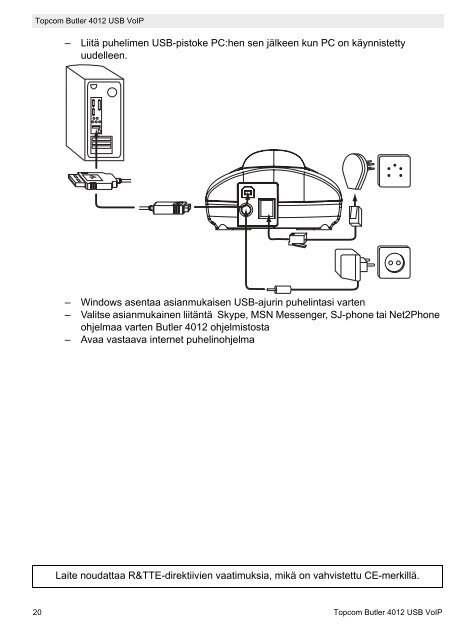 butler 4012 usb voip - QUICK.cz