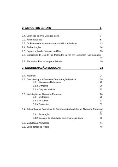 utilização de pré-moldados em edifícios de alvenaria estrutural