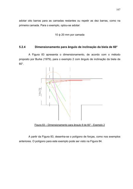 Blocos de concreto sobre estacas posicionados nas divisas de ...