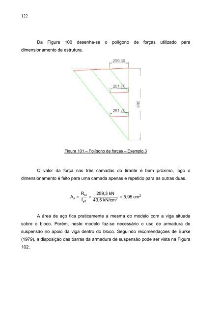 Blocos de concreto sobre estacas posicionados nas divisas de ...