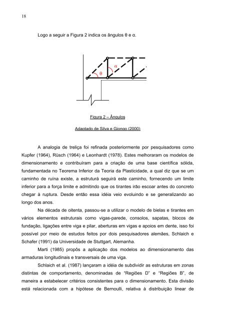 Blocos de concreto sobre estacas posicionados nas divisas de ...