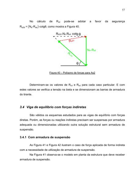 Blocos de concreto sobre estacas posicionados nas divisas de ...