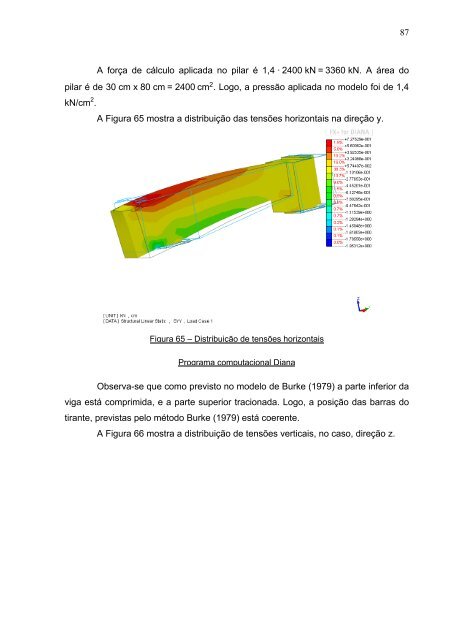 Blocos de concreto sobre estacas posicionados nas divisas de ...