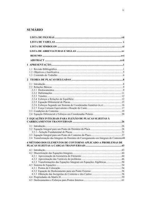 o método dos elementos de contorno aplicado à ... - Sistemas SET