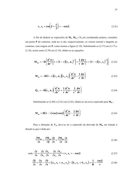 o método dos elementos de contorno aplicado à ... - Sistemas SET