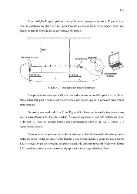 avaliação da rigidez à flexão de toras de madeira por meio de ...