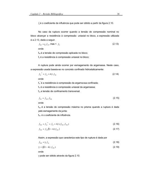 estudo da resistência e da deformabilidade da alvenaria de blocos ...