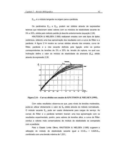 estudo da resistência e da deformabilidade da alvenaria de blocos ...