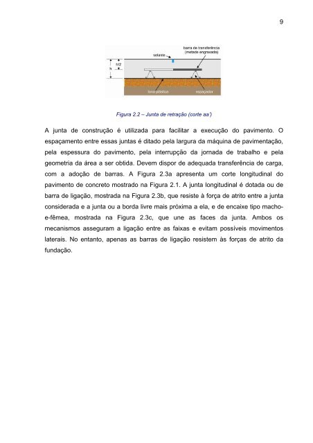 juntas em pavimentos de concreto - Sistemas SET - USP