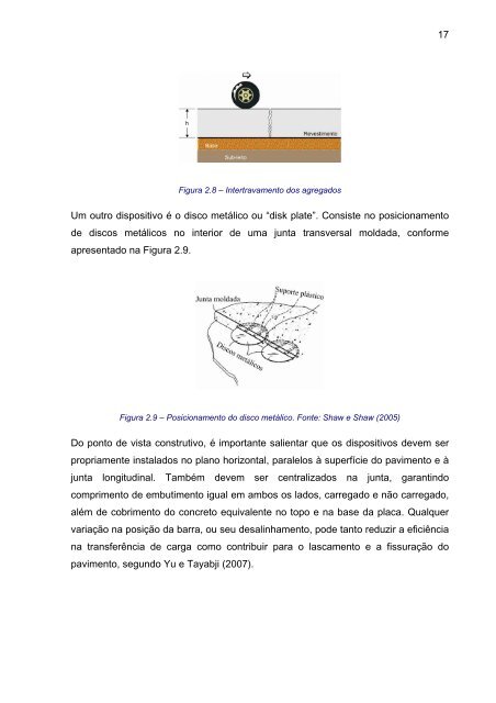 juntas em pavimentos de concreto - Sistemas SET - USP