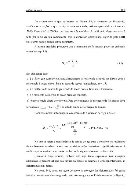 análise numérica da ancoragem em ligações do tipo viga-pilar de ...