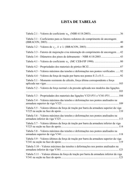 análise numérica da ancoragem em ligações do tipo viga-pilar de ...