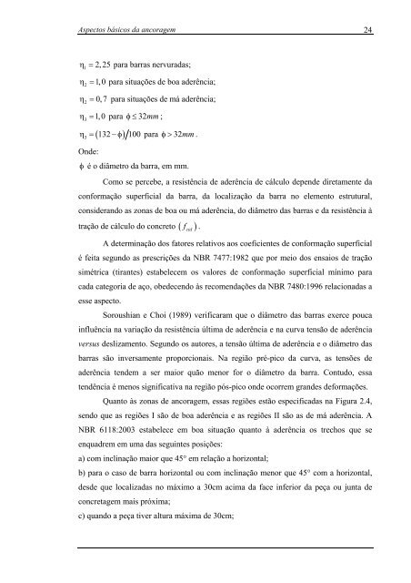 análise numérica da ancoragem em ligações do tipo viga-pilar de ...