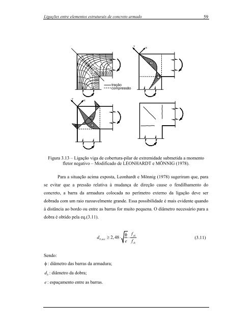 análise numérica da ancoragem em ligações do tipo viga-pilar de ...