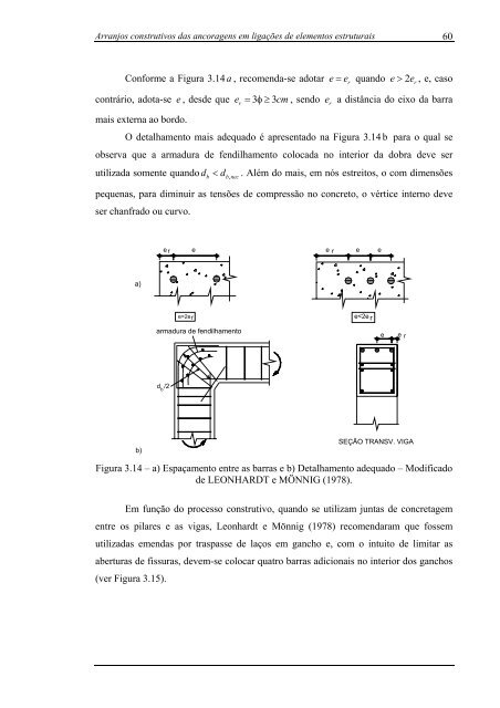 análise numérica da ancoragem em ligações do tipo viga-pilar de ...