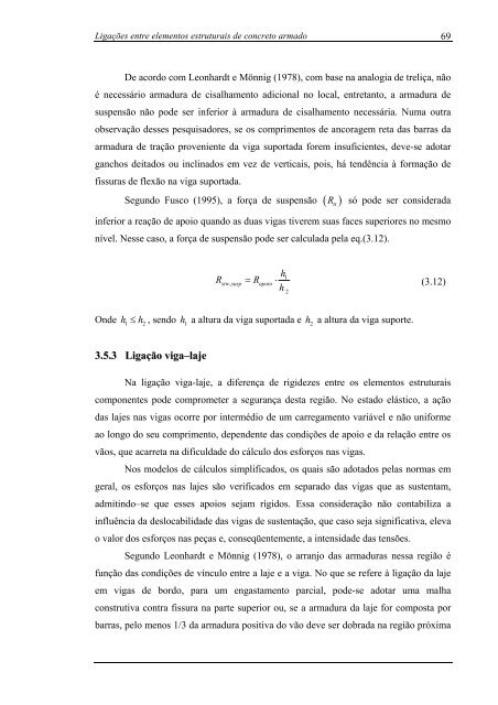 análise numérica da ancoragem em ligações do tipo viga-pilar de ...