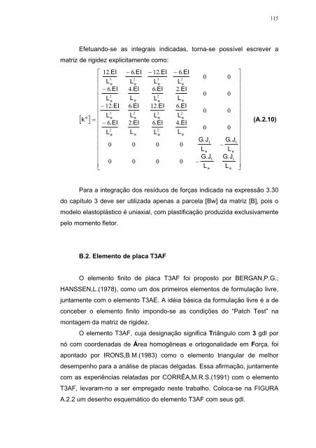 análise de pavimentos de edifícios de concreto armado com a ...