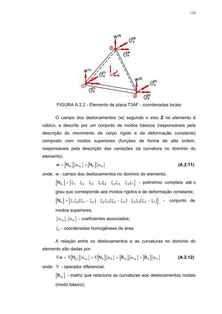 análise de pavimentos de edifícios de concreto armado com a ...