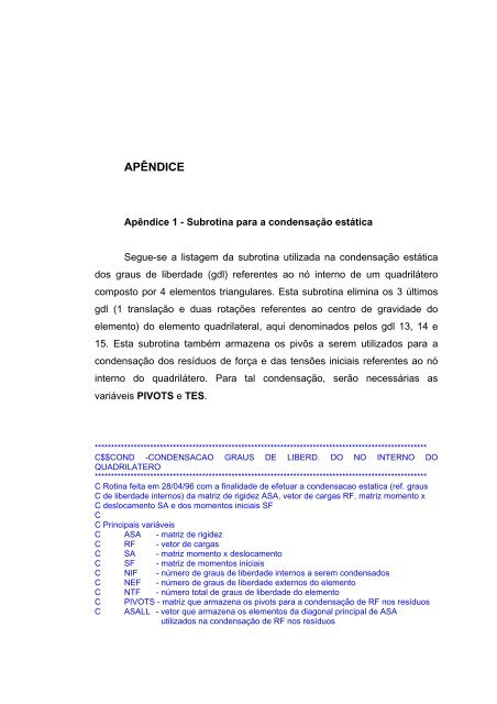 análise de pavimentos de edifícios de concreto armado com a ...