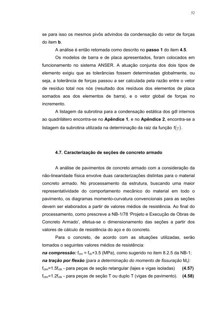 análise de pavimentos de edifícios de concreto armado com a ...